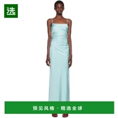 美国直邮 女装 BEC 蓝色 1h可退 圆领长连衣裙 BRIDGE Emilia