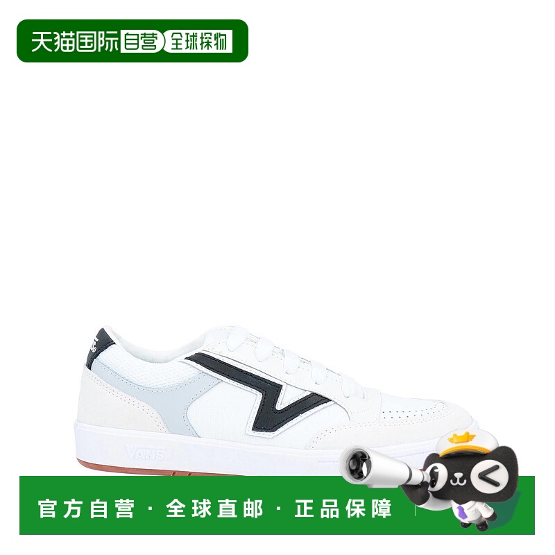 1h可退 香港直邮Vans 范斯 女士 运动鞋 white白色 舒适时尚