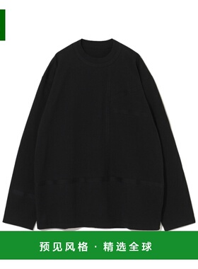 香港直邮UNDERCOVER 男士卫衣 UC2E4812BLACK AW2025 黑色 长袖T