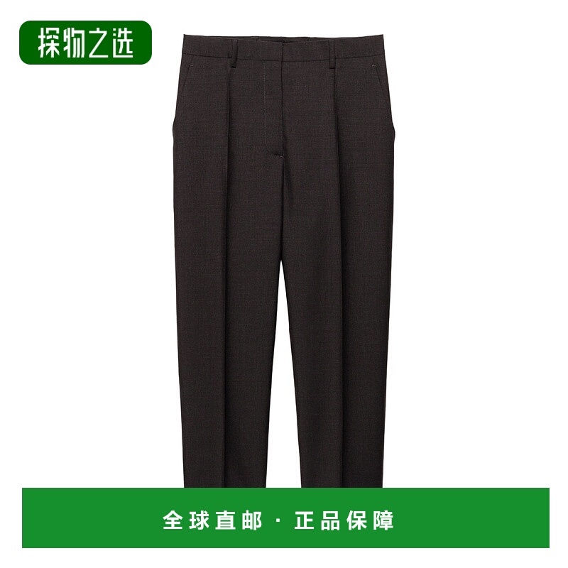 香港直邮Prada 裤腰袢休闲裤 P268J16SZSOOO羊毛