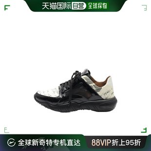 7E1281A8PR休闲 香港直邮Fendi 拼色织物低帮运动鞋