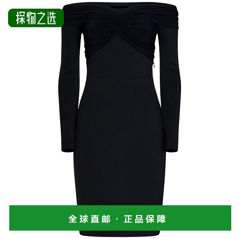 1h可退 香港直邮BURBERRY 女士连衣裙 8066273A1189 SS2023 黑色