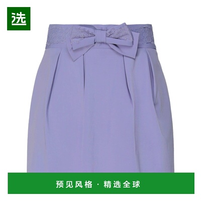 1h可退 香港直邮Elisabetta Franchi 女士 短裤 purple紫色 舒适
