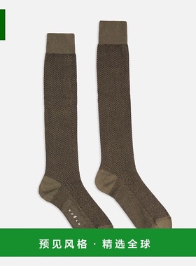 欧洲直邮Hogan 绿色袜子长袜