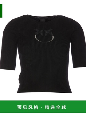1h可退 欧洲直邮PINKO 女士针织毛衣 102017A18MZ99短袖针织衫