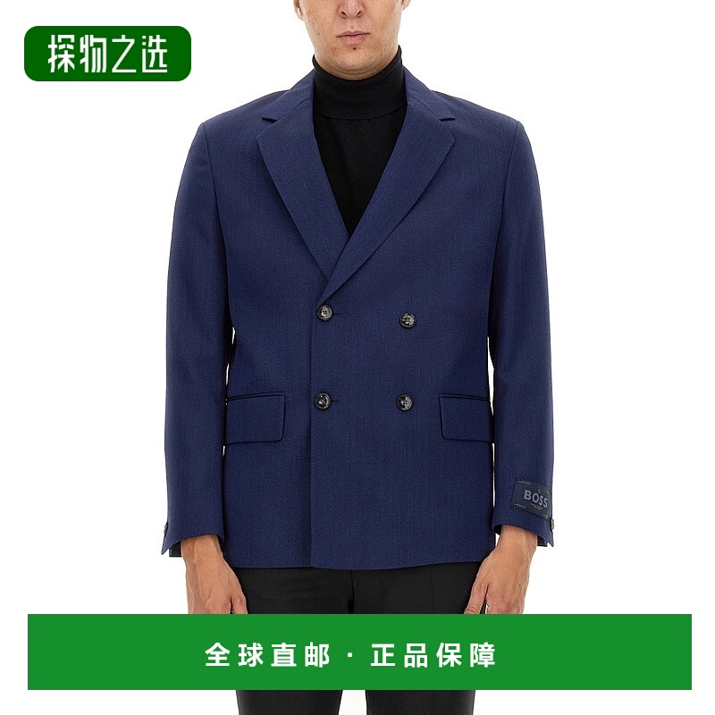 1h可退 欧洲直邮hugo boss 男士 夹克衫外套男装