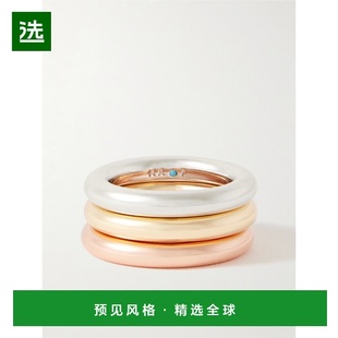 1h可退 香港直邮Roxanne Assoulin 女士 The Tubular gold-, gold