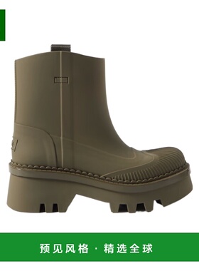 香港直邮Chloe Raina 徽标短筒靴厚底鞋 C23A904FP