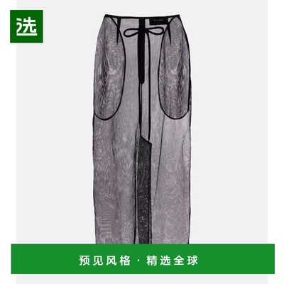 1h可退 香港直邮Simone Rocha 蒙娜·罗莎 女士 蝴蝶结装饰薄纱中