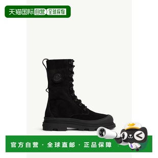 高帮系带绒面革靴高筒靴 Vera 欧洲直邮MONCLER 2025