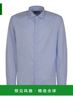 香港直邮Canali 男士衬衫 CCL7018GA6013541 AW2025 蓝色