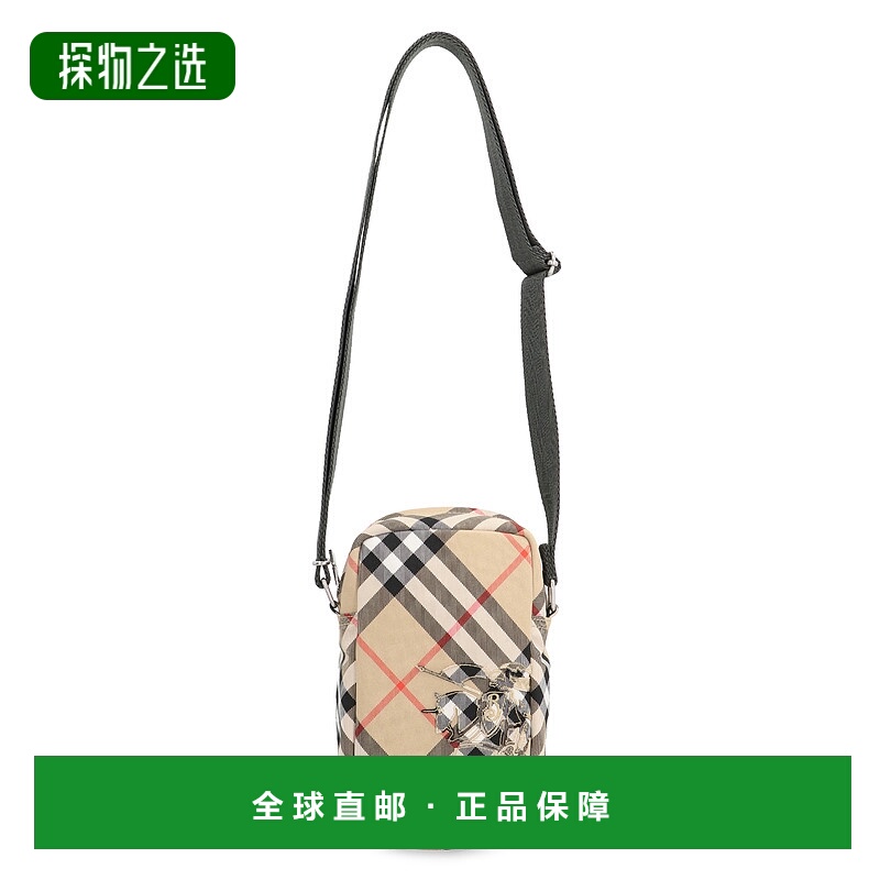 1h可退 欧洲直邮burberry 男士 单肩包斜挎包