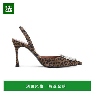 1h可退 香港直邮Amina Muaddi 女士 Camelia 90 抽跟高跟鞋 15S36