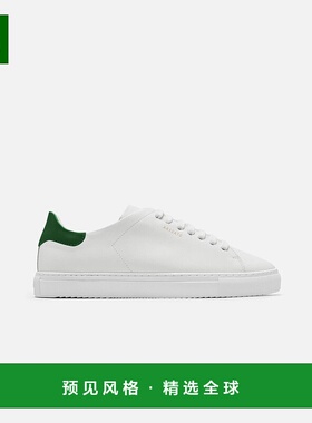 欧洲直邮Axel Arigato CLEAN 90系列男士白色/绿色休闲运动鞋