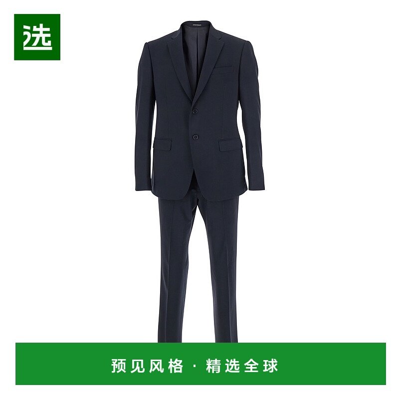 香港直邮Emporio Armani 安普里奥·阿玛尼 男士 单排扣西装套装,男装,商务正装西服,淘宝优惠券,粉丝福利购,淘宝优惠卷