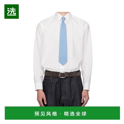 香港直邮AURALEE 男士衬衫 A25AS01TNWHITE AW2025 白色 长袖衬衫