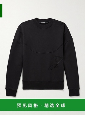 1h可退 Jacquemus 男士 Logo刺绣棉针织运动衫 25HSSM003卫衣
