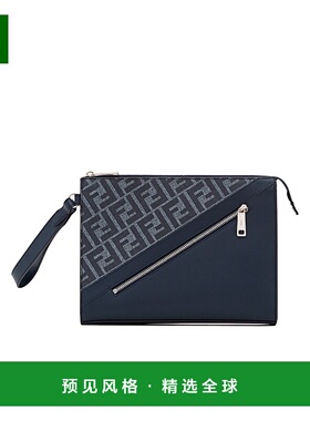 香港直邮Fendi Shadow拉链手拿包 7VA491ASIC