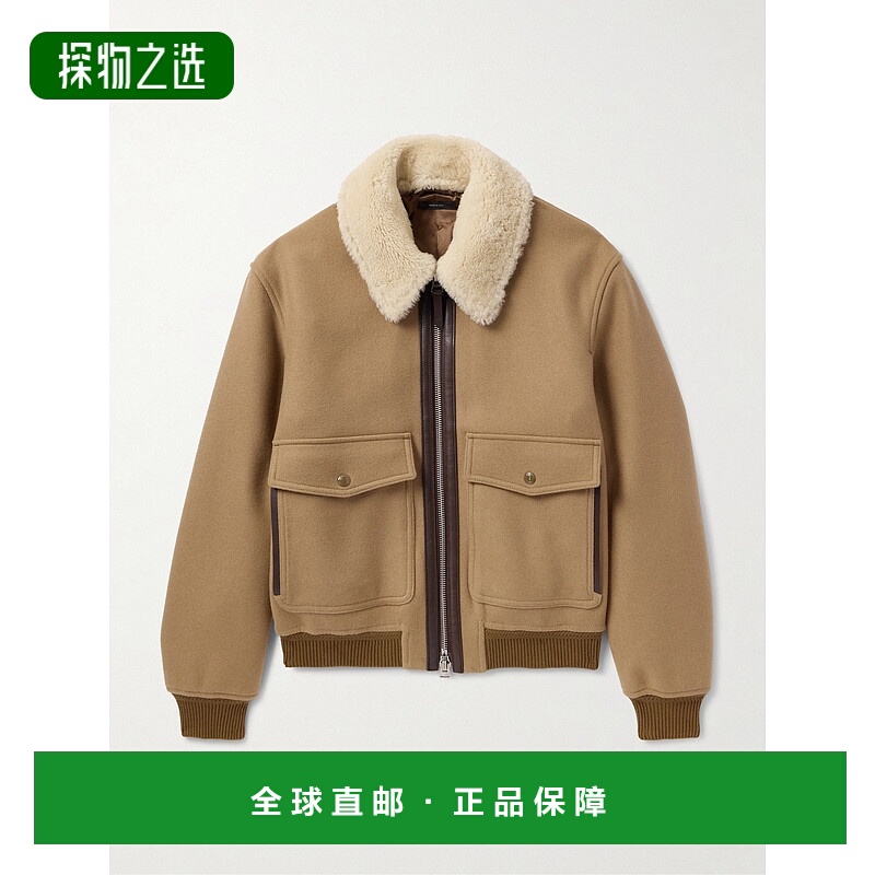 香港直邮Tom Ford 汤姆·福特 男士 湯姆福特拉鍊夾克 OBH002FMW0