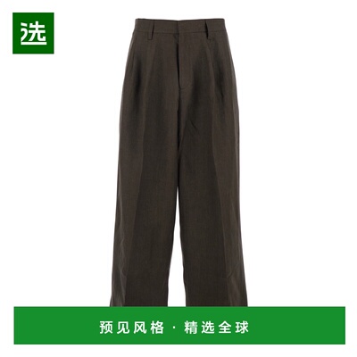 1h可退 香港直邮Erl 男士 SUIT TROUSERS 男女通款褶裥梭织上衣 E