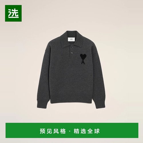 1h可退 欧洲直邮AMI PARIS 25秋冬 UPL409.018.0504 女士 长袖Pol