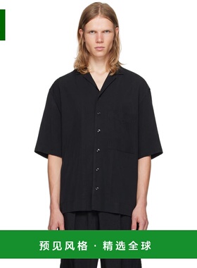 1h可退 香港直邮Song For The Mute 男士 黑色 SFTM 衬衫 242MSH