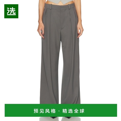 1h可退 香港直邮wardrobenyc 女士 低腰阔腿裤子 W2075PCB