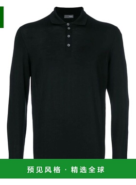 香港直邮DRUMOHR 男士POLO衫 D0D145L690 AW2025 黑色