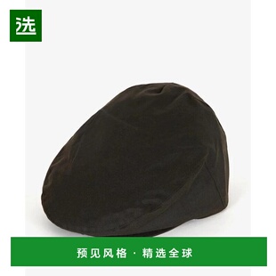 香港直邮Barbour 男士帽子 MHA0003OL71 SS2025 黑色 WAX FLAT CA