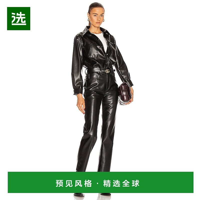 1h可退 香港直邮AGOLDE 男士 90's 再生皮革合身长裤 A1641285,男装,休闲裤,淘宝优惠券,粉丝福利购,淘宝优惠卷