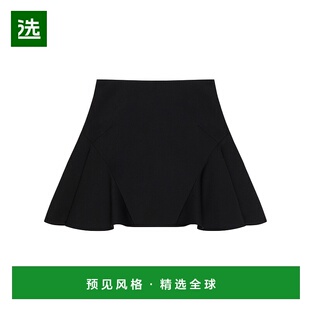 香港直邮Givenchy BW40Z715CT半身裙裙子a字裙 羊毛荷叶边迷你裙