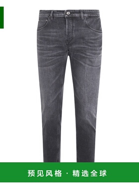 1h可退 香港直邮pt01 男士 灰色棉质牛仔裤 C5TP05B0CA2430MI22