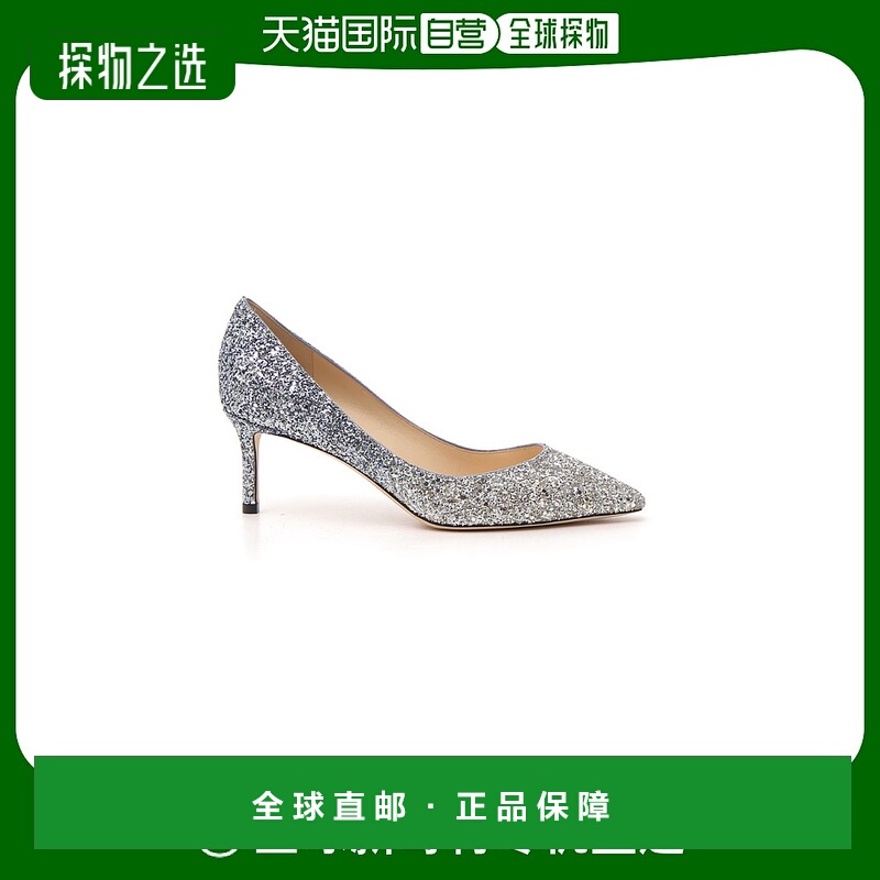 香港直邮Jimmy Choo ROMY60尖头高跟鞋 ROMY60BRE#一脚蹬