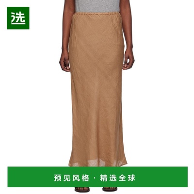 1h可退 香港直邮Baserange 女士 棕色 Dydine 半身裙 SKDY
