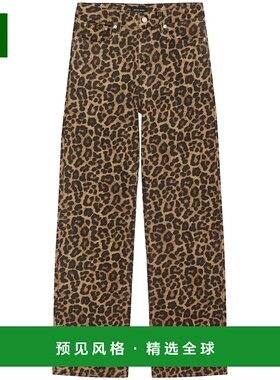 香港直邮Anine Bing 女士牛仔裤 A0611765MTL59LEOPARD SS2026