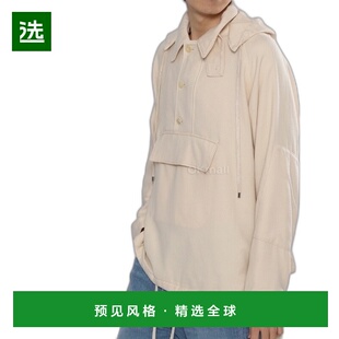 VIYELLA 外套 连帽拉链外 韩国直邮AURALEE 象牙白 透气羊毛