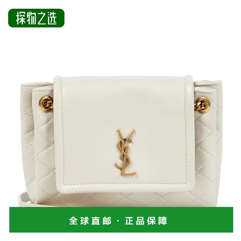 1h可退 香港直邮Saint Laurent 圣罗兰 女士 Nolita 迷你皮革肩包