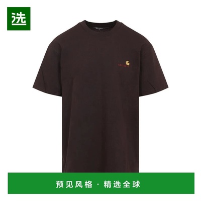 香港直邮CARHARTT 男士T恤 I02995633HXX SS2026 绿色 S/S Americ