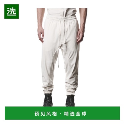 香港直邮Thom Krom 男士休闲裤 NMST521CREMA SS2026 白色 松紧系