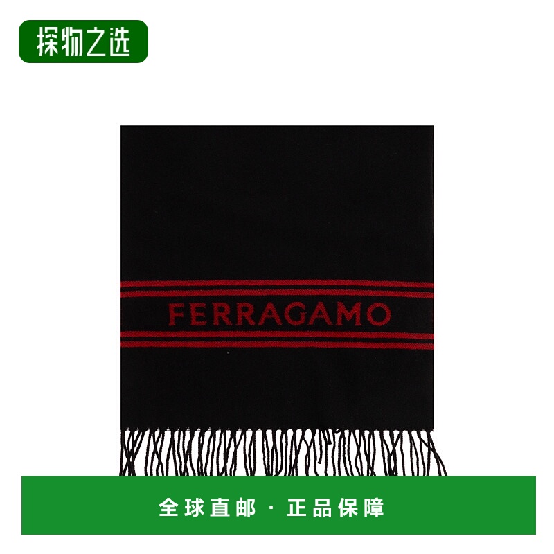 欧洲直邮salvatore ferragamo 男士 围巾披肩菲拉格慕羊毛
