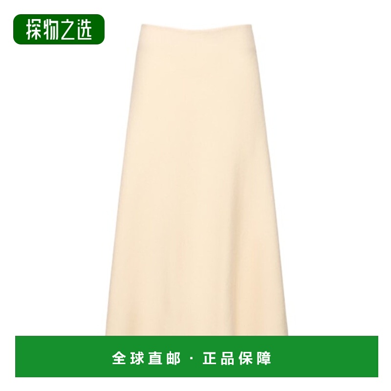 香港直邮Jil Sander 罗纹针织半身裙 78I-5C7033