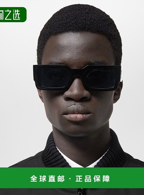 1h可退 欧洲直邮LV/路易威登 男士黑色醋酸纤维太阳镜正品舒适百