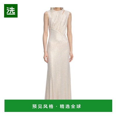 香港直邮SELF-PORTRAIT 女士连衣裙 SC25030MCH AW2025 米白色