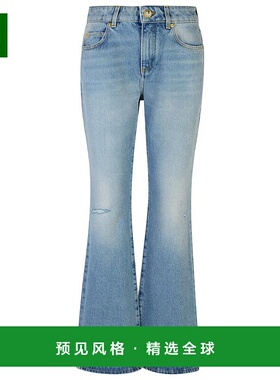 欧洲直邮BALMAIN 女士牛仔裤DF1MJ130DE536FC喇叭裤
