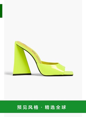 1h可退 香港直邮The Attico 女士 Devon 荧光色凉拖 231WS000E056