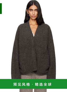 1h可退 香港直邮Lauren Manoogian 女士 灰色开衫 AW25C1372Y119