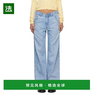 1h可退 【美国直邮】Levi s 蓝色宽松 Carpenter 轻量牛仔裤 女装