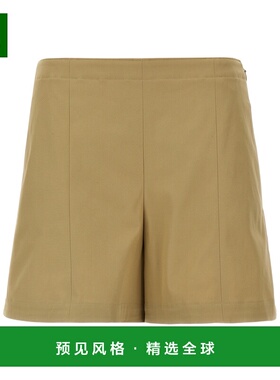 香港直邮THEORY 女士短裤 P0204202FT2 SS2025 绿色 高腰短裤