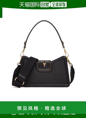 【99新未使用】香港直邮Valentino VLOGO 粒面单肩包 WB0N11LFN