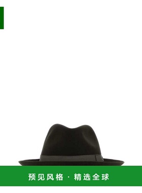 香港直邮BORSALINO 男士帽子 11433650M2 AW2025 绿色 Bottle gre